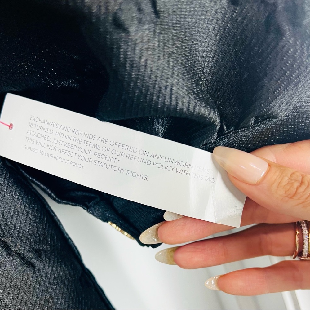 Sister Jane Pirouette Edwardian Goth Black Jacquard Mini Dress Medium Plus Size - Picture 7 of 12